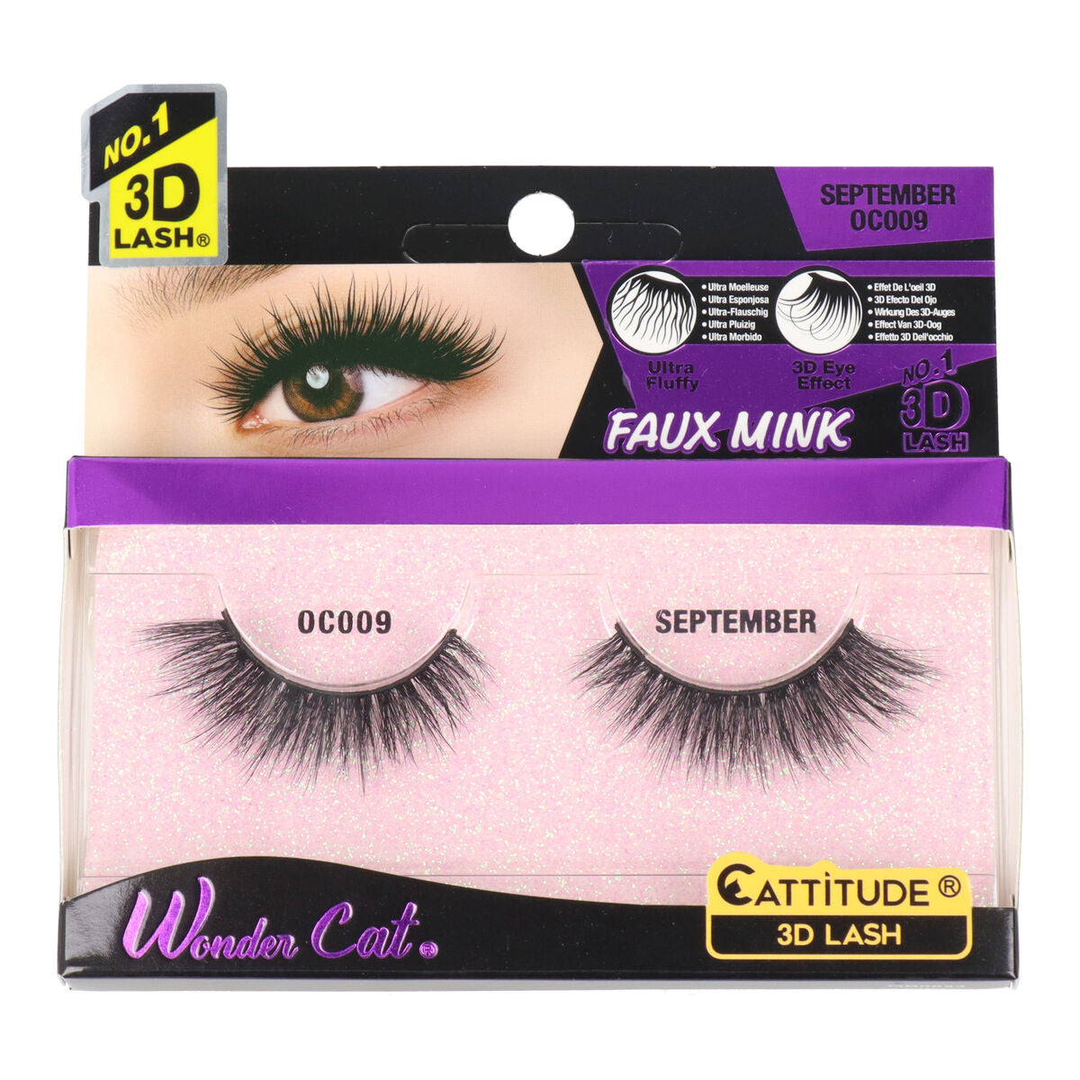 False Eyelashes Ebin New York Wonder Cat September