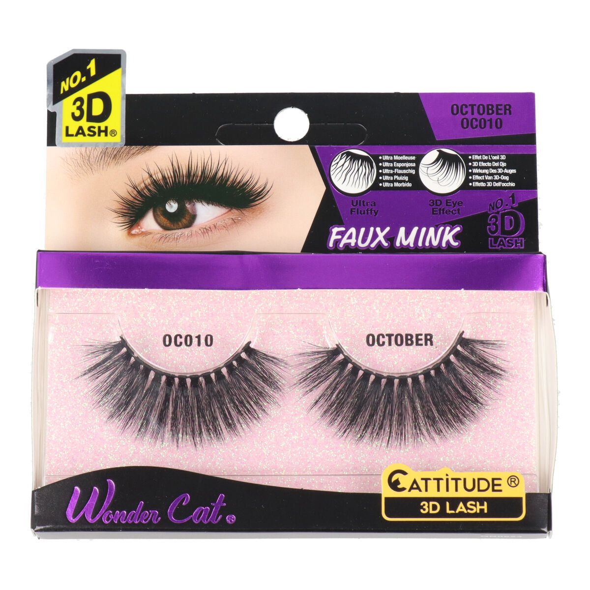 False Eyelashes Ebin New York Wonder Cat October