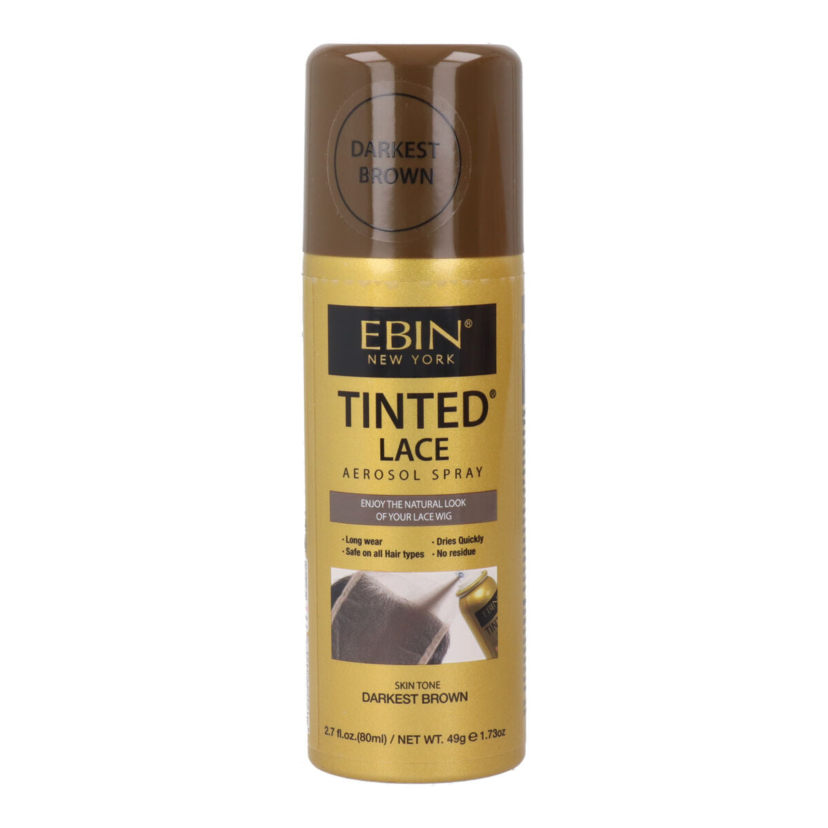 Wig dye Ebin New York Darkest Brown 80 ml Ebin New York