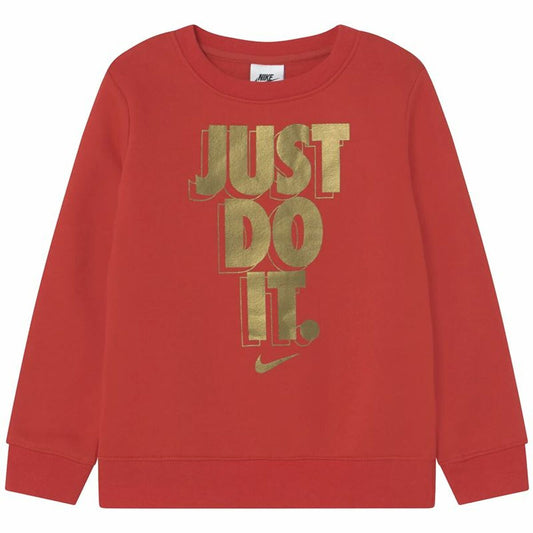 Children’s Sweatshirt without Hood Nike Gifting Red Nike