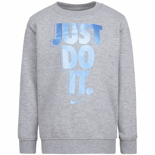 Children’s Sweatshirt without Hood Nike Gifting Grey Nike