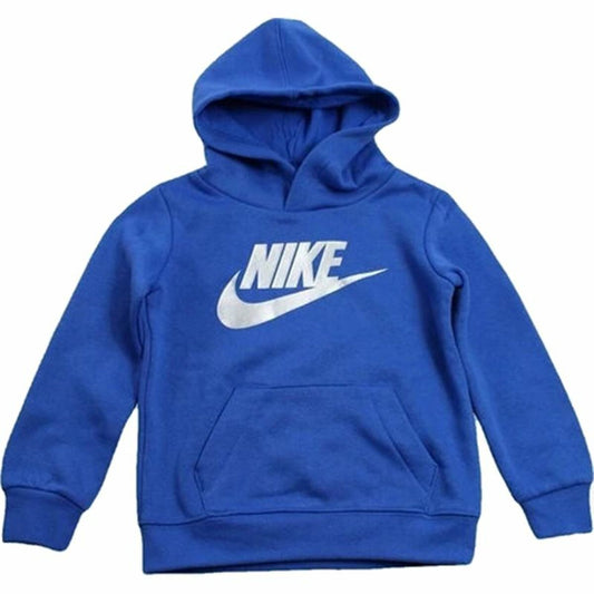 Children’s Hoodie Nike Metallic HBR Gifting Blue Nike