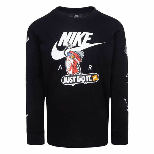 Children’s Sweatshirt without Hood Nike Snowboarding Black Nike