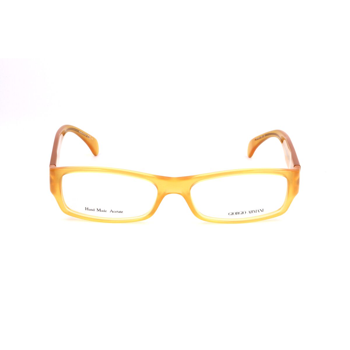 Men'Spectacle frame Armani GA-806-PD9-55 ø 55 mm Yellow Armani