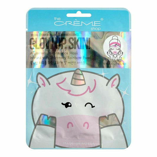 Mascarilla facial The Crème Shop Glow Up, Skin! Unicorn (25 g)