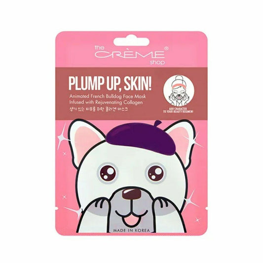 Mascarilla facial Plump Up French Bulldog de The Crème Shop (25 g)