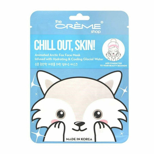 Mascarilla facial The Crème Shop Chill Out, Skin! Arctic Fox (25 g)