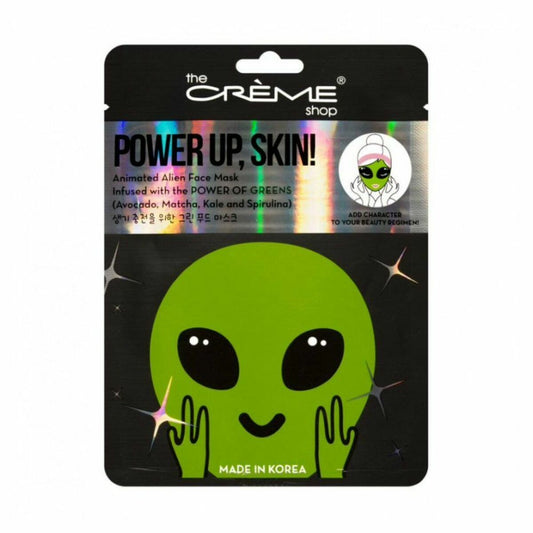 Mascarilla facial The Crème Shop Power Up, Skin! Alien (25 g)