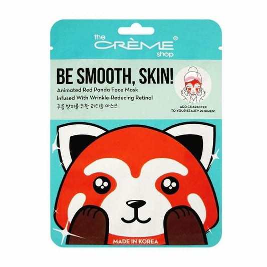 Mascarilla facial The Crème Shop Be Smooth, Skin! Panda rojo (25 g)