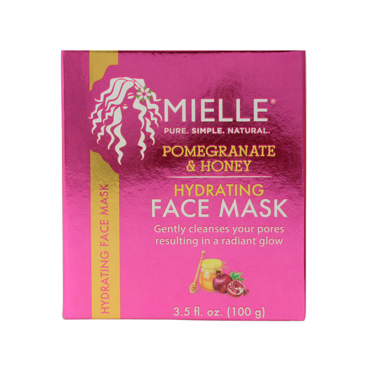 Facial Mask Mielle Pomegranate Honey Hydrating (100 g) Mielle