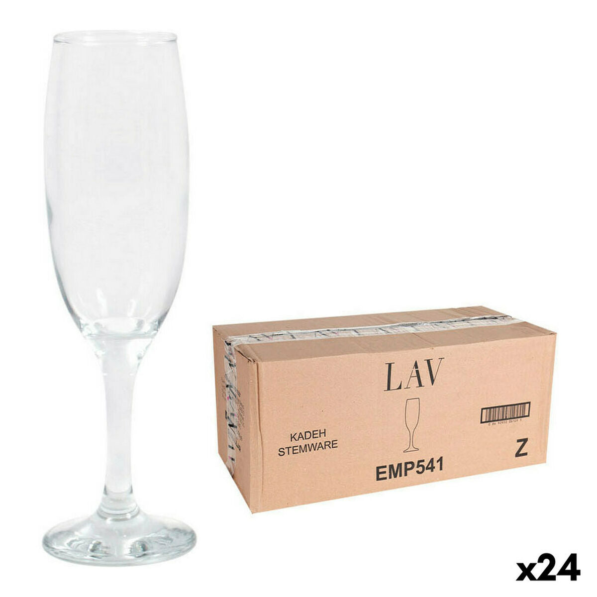 Champagne glass LAV Empire 220 ml (24 Units) LAV