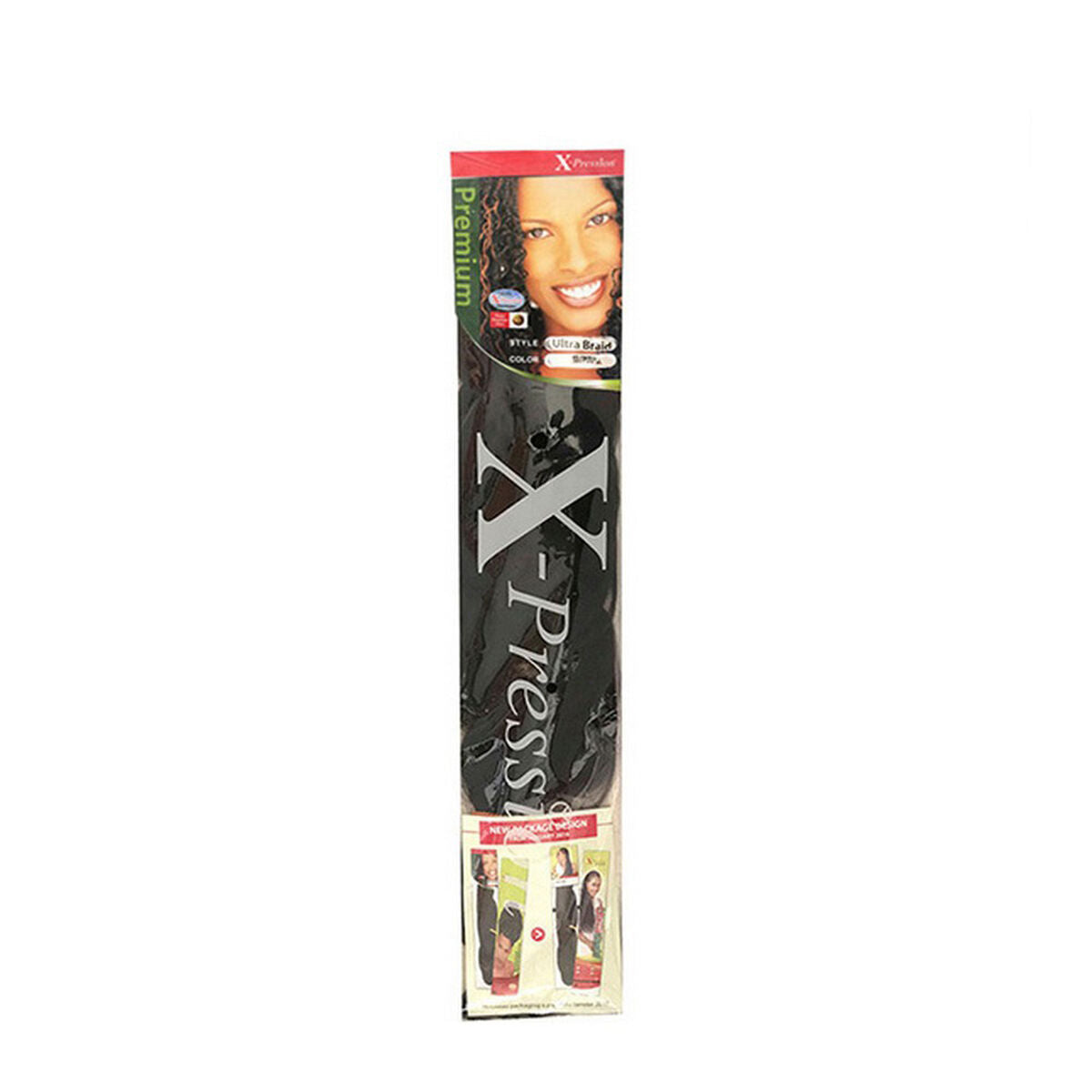 Hair extensions X-Pression 1b/VIOLETA Nº 1b/pur X-Pression