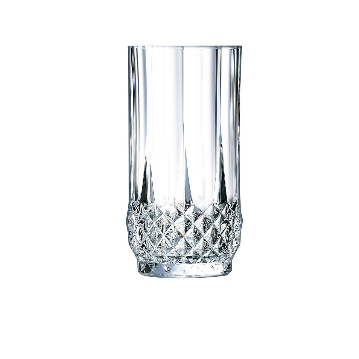 Glass Cristal d’Arques Paris Longchamp Transparent Glass (28 cl) (Pack 6x) Cristal dArques Paris