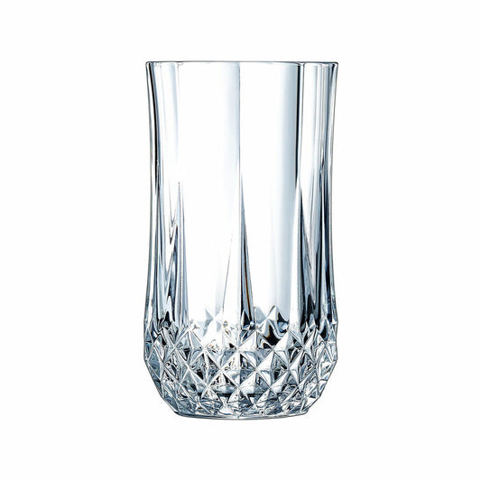 Crystal Glass Cristal d’Arques Paris Longchamp Transparent Glass (36 cl) (Pack 6x) Cristal dArques Paris