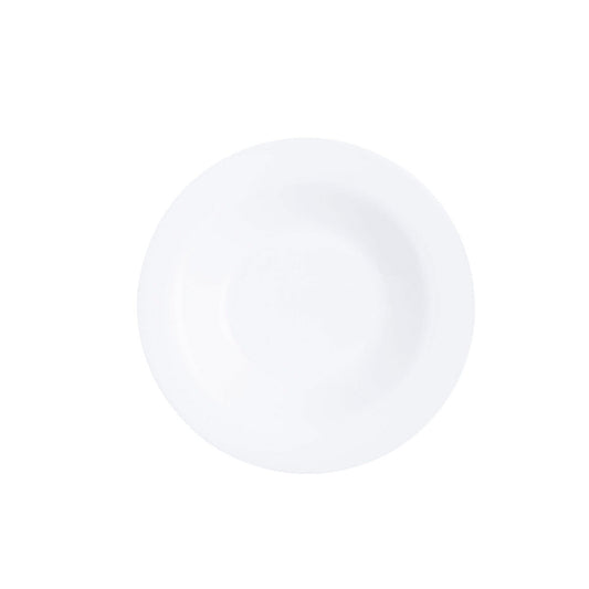 Plate set Arcoroc Intensity White 6 Units Glass 22 cm Arcoroc