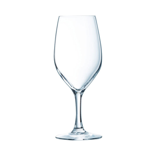 Set of cups Chef&Sommelier Evidence Wine Transparent Glass 350 ml (6 Units) Chef and Sommelier