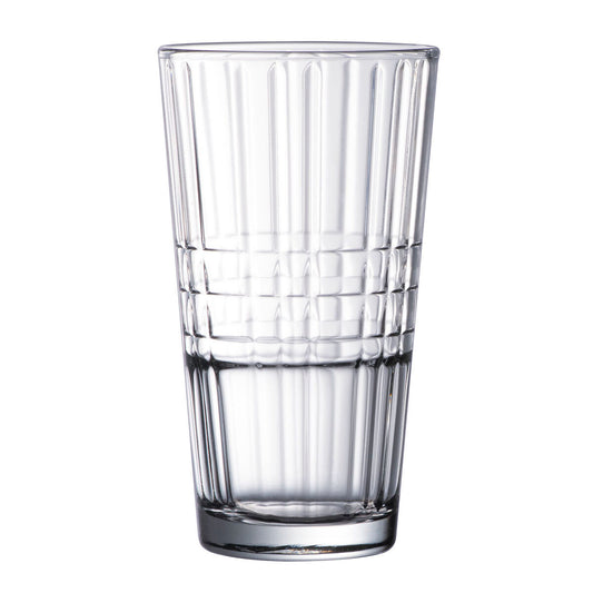 Set of glasses Arcoroc Stack'up Cross Transparent Glass 350 ml 6 Units Arcoroc