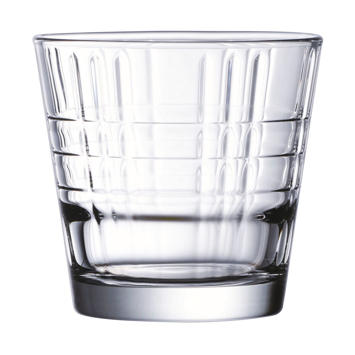 Set of glasses Arcoroc Stack'up Cross Transparent Glass 210 ml 6 Units Arcoroc