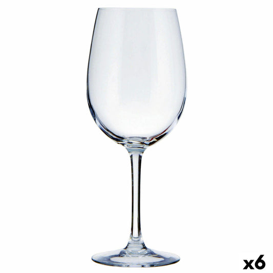 Wine glass Ebro 720 ml (6 Units) BigBuy Sommelier