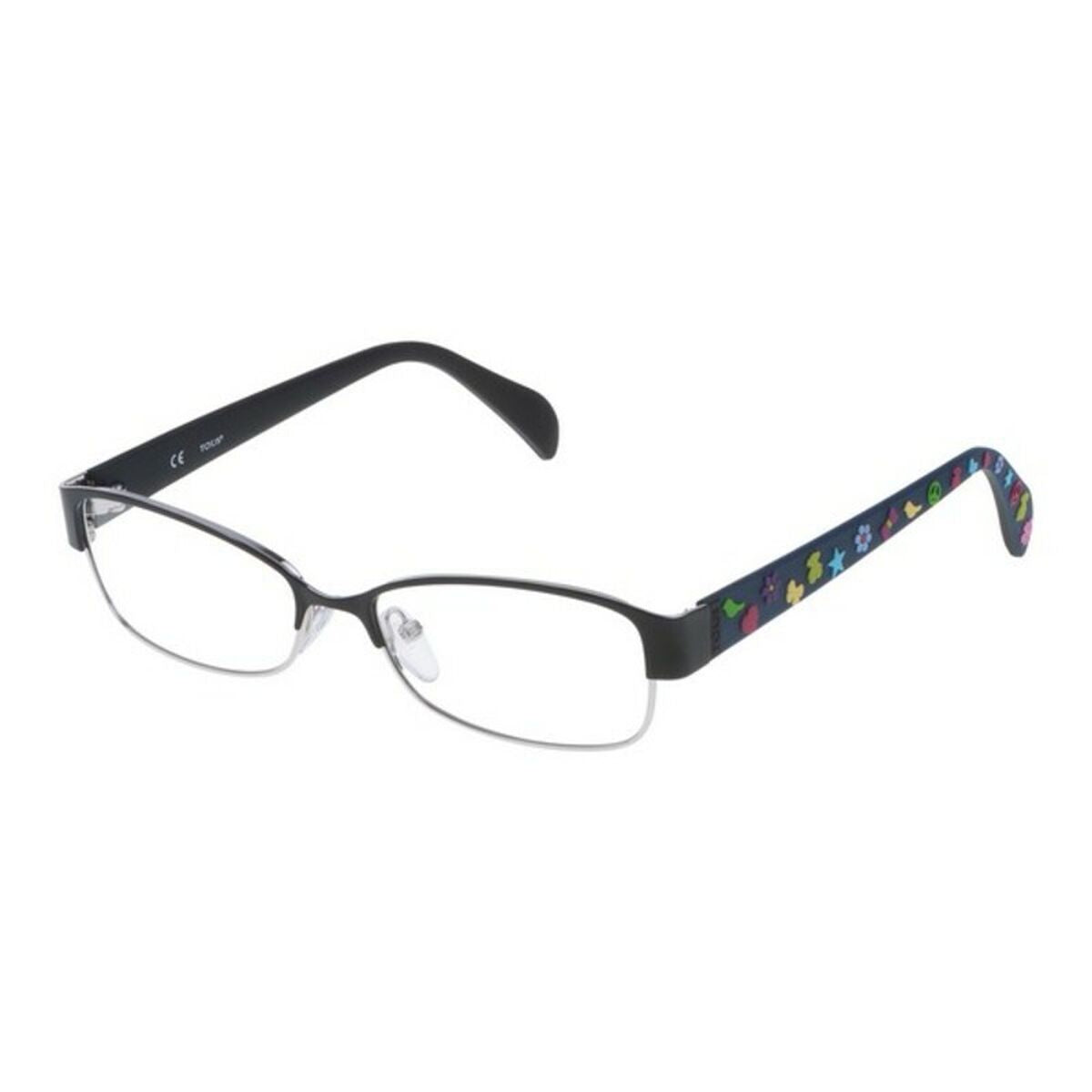 Ladies'Spectacle frame Tous VTO321V530583 Black (ø 53 mm) Tous