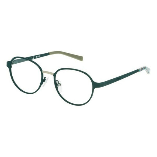 Spectacle frame Sting VSJ399470498 Green Ø 47 mm Children's Sting