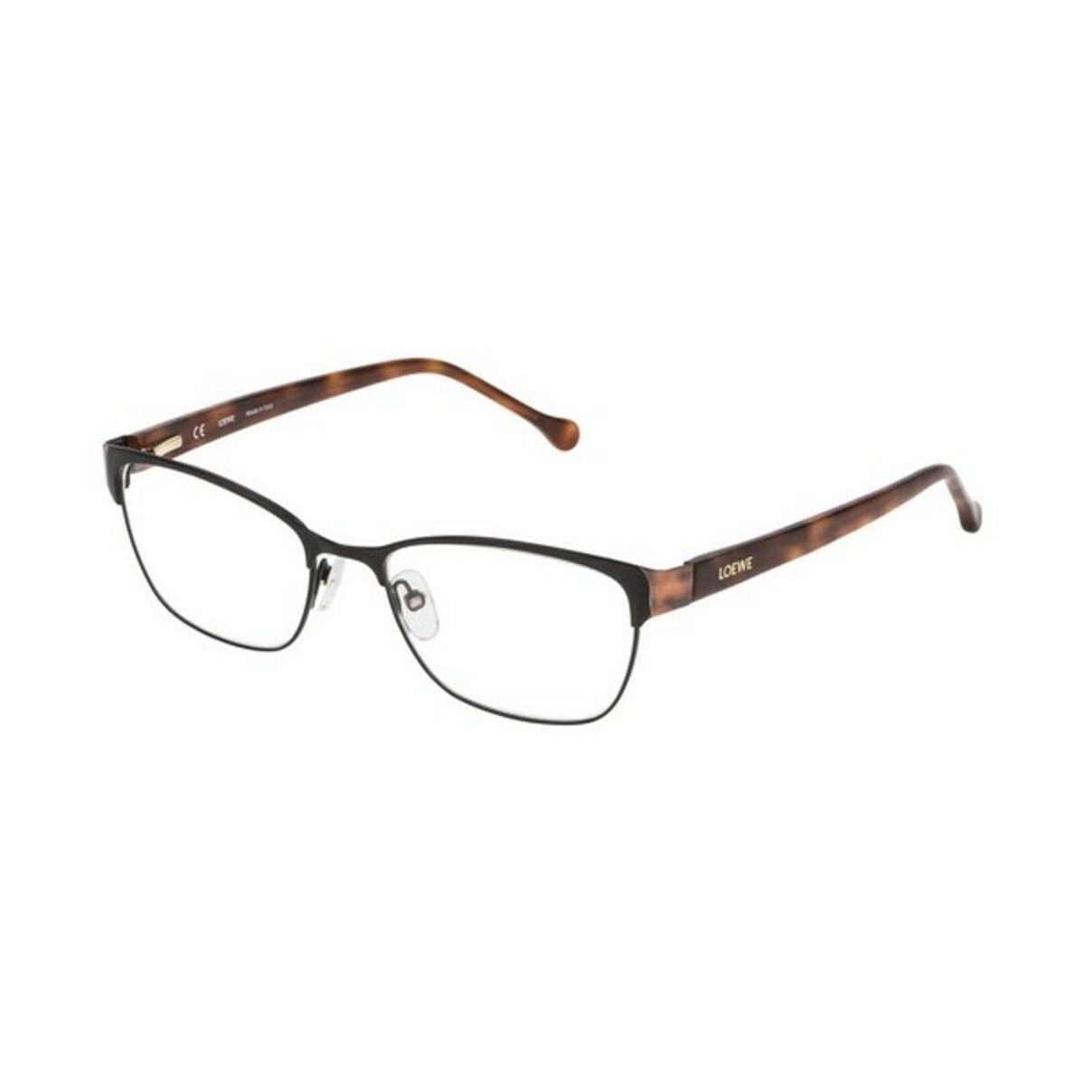 Ladies'Spectacle frame Loewe VLW483M530Q81 Black (ø 53 mm)