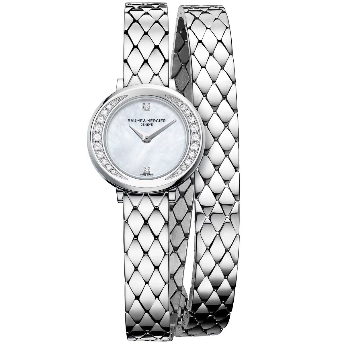 Ladies' Watch Baume & Mercier PETITE PROMESSE W-DIAMOND (Ø 22 mm) Baume and Mercier