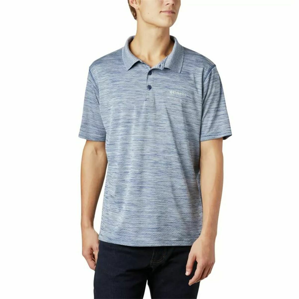 Men’s Short Sleeve Polo Shirt Columbia Zero Rules™ Blue