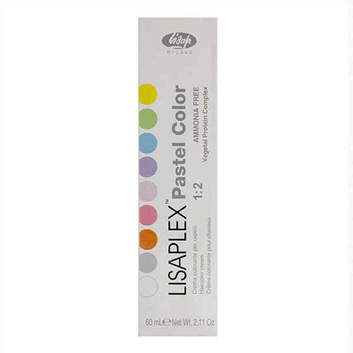 Permanent Dye Lisap Lisaplex Pastel Yellow 60 ml Lisap