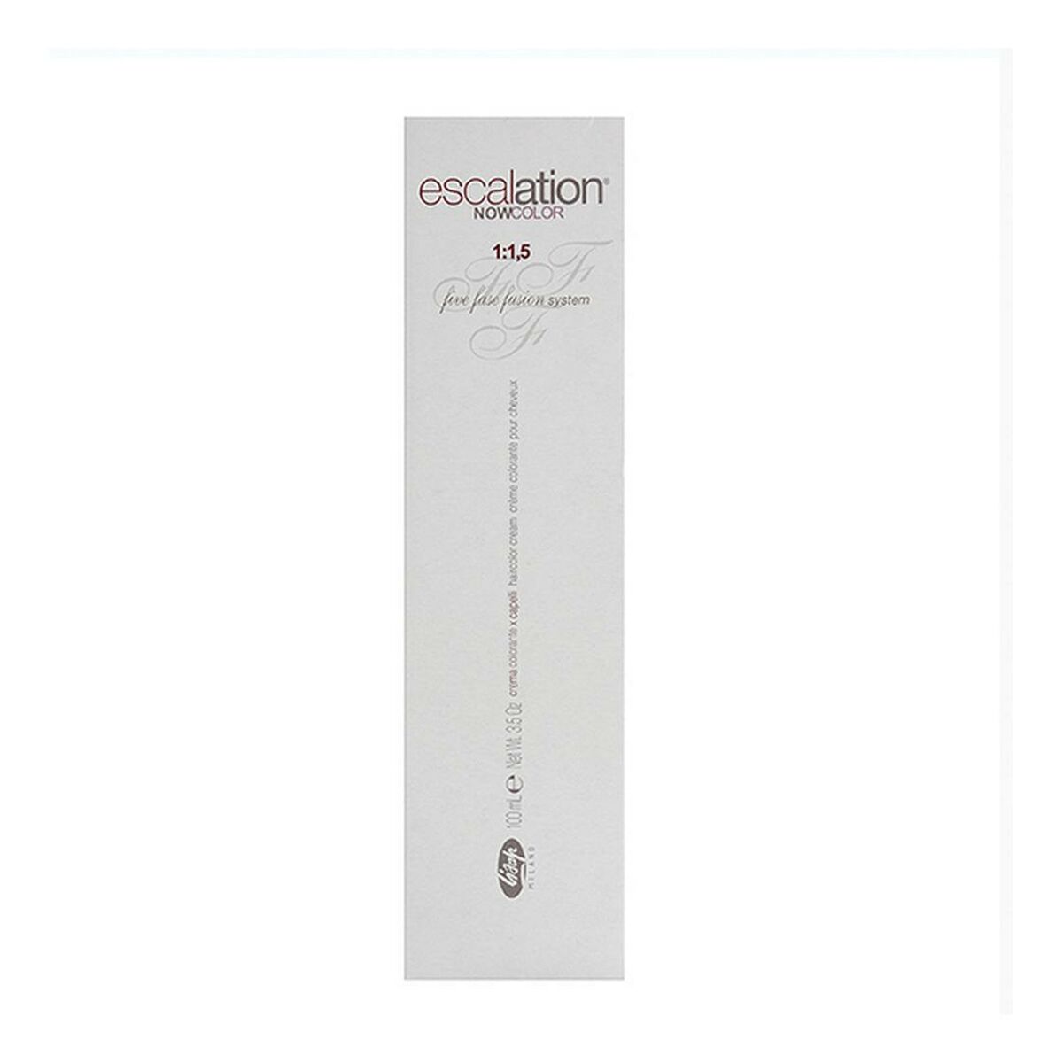 Permanent Dye Escalation Now Color Lisap Nº 4/4 Mahogany Brown (100 ml) Lisap