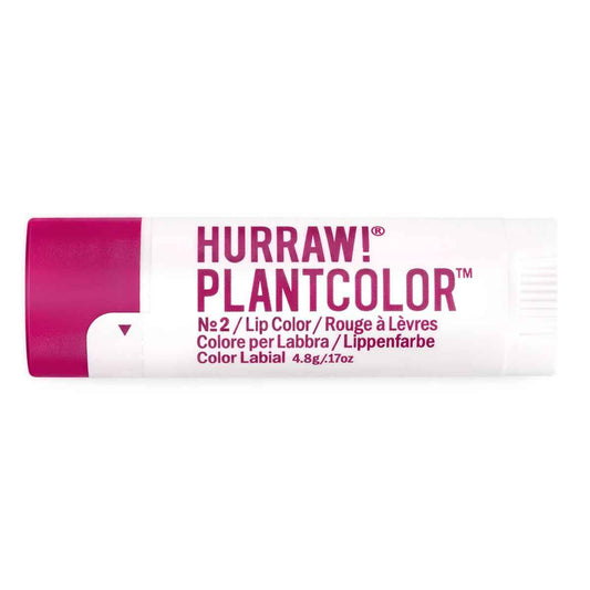 Coloured Lip Balm Hurraw! PlantColor Nº 2 4,8 g Stick Hurraw!