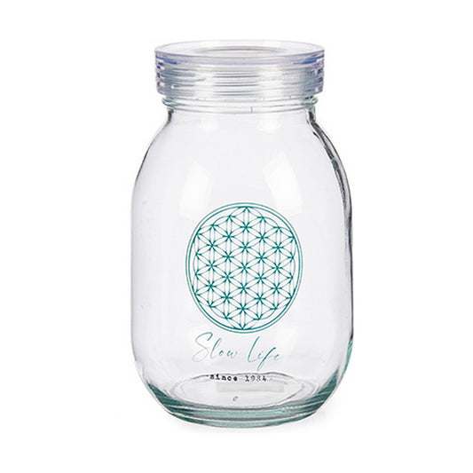 Tin Slow Life Transparent Glass (1800 ml) (4 Units) Vivalto