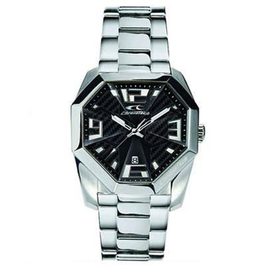 Men's Watch Chronotech RW0083 Black Silver Chronotech