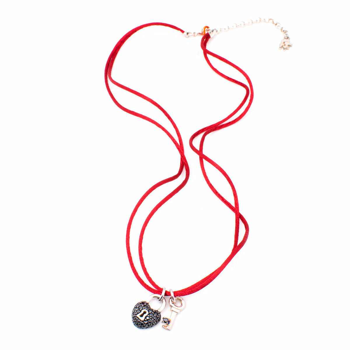 Ladies' Necklace Folli Follie 3N9S007RKP 30 cm Folli Follie