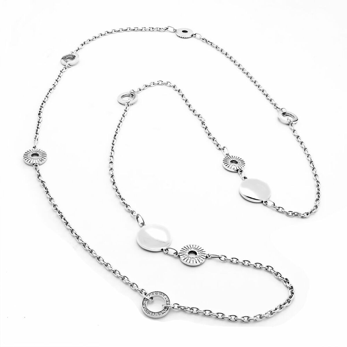 Ladies' Necklace Folli Follie 3N8F211C 60 cm Folli Follie