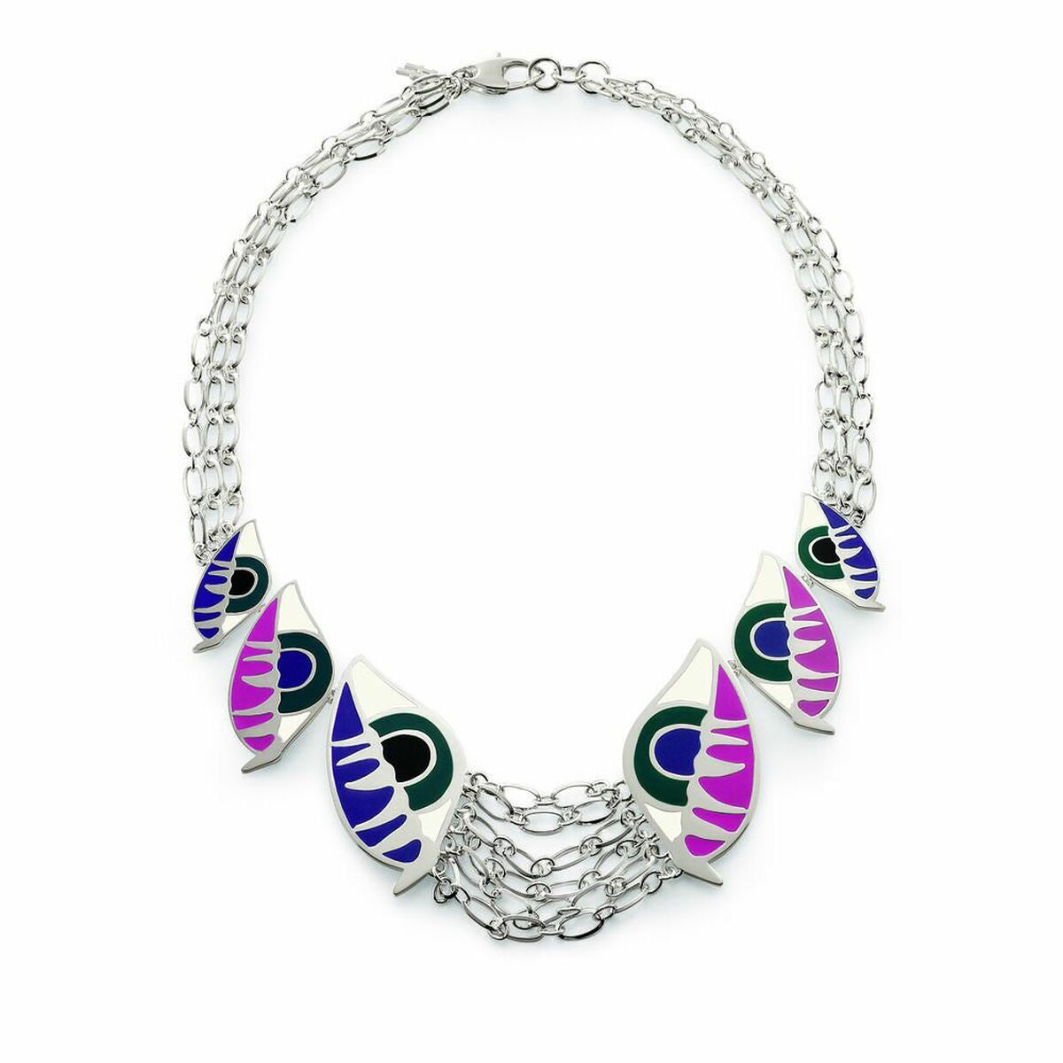 Ladies' Necklace Folli Follie 3N0F011WM 30 cm Folli Follie