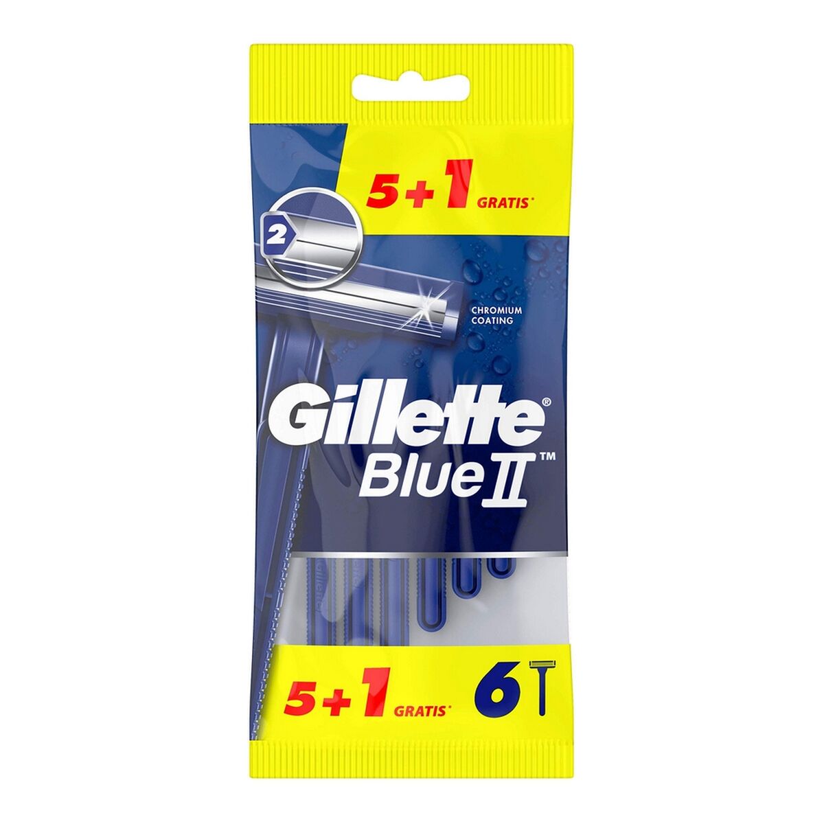 Manual shaving razor Gillette 6 Units Gillette