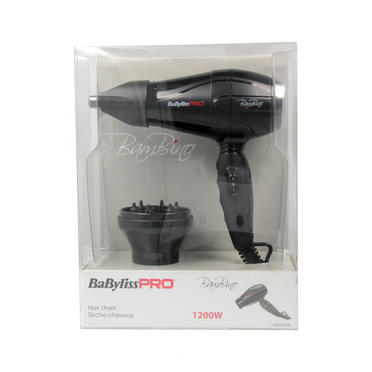 Hairdryer Babyliss BAB5510E Black 1200 W Babyliss