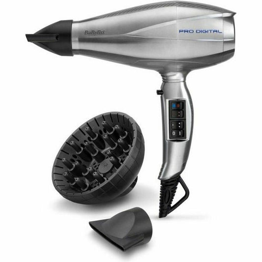 Hairdryer Babyliss Pro Digital 6000E 2200 W 2200 W Silver Babyliss