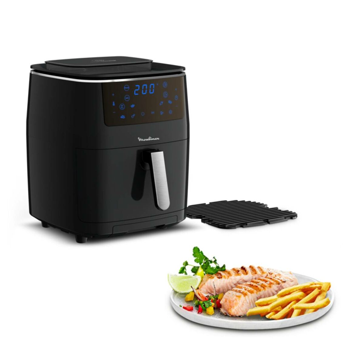 Air Fryer Moulinex AL2018 Black 6,5 L Moulinex