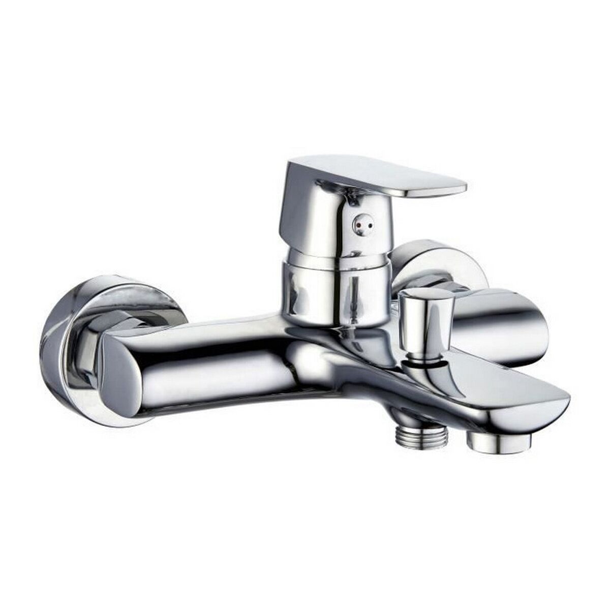 Mixer Tap Rousseau Grey Metal Brass 15 cm Rousseau