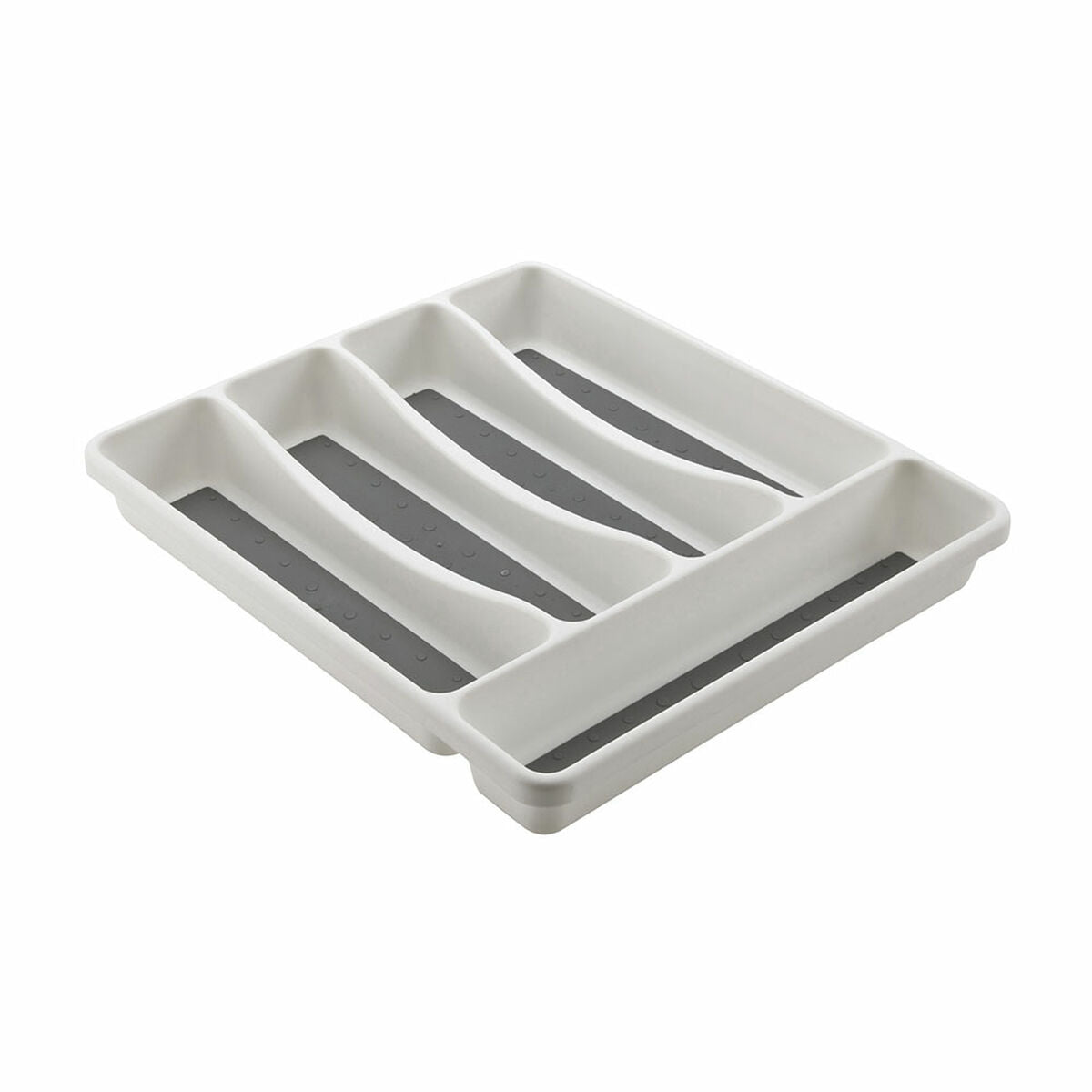 Cutlery Organiser Mondex Space System polypropylene 33 x 29,3 x 4,5 cm White Mondex