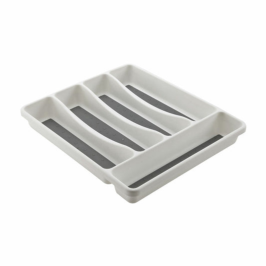 Cutlery Organiser Mondex Space System polypropylene 33 x 29,3 x 4,5 cm White Mondex