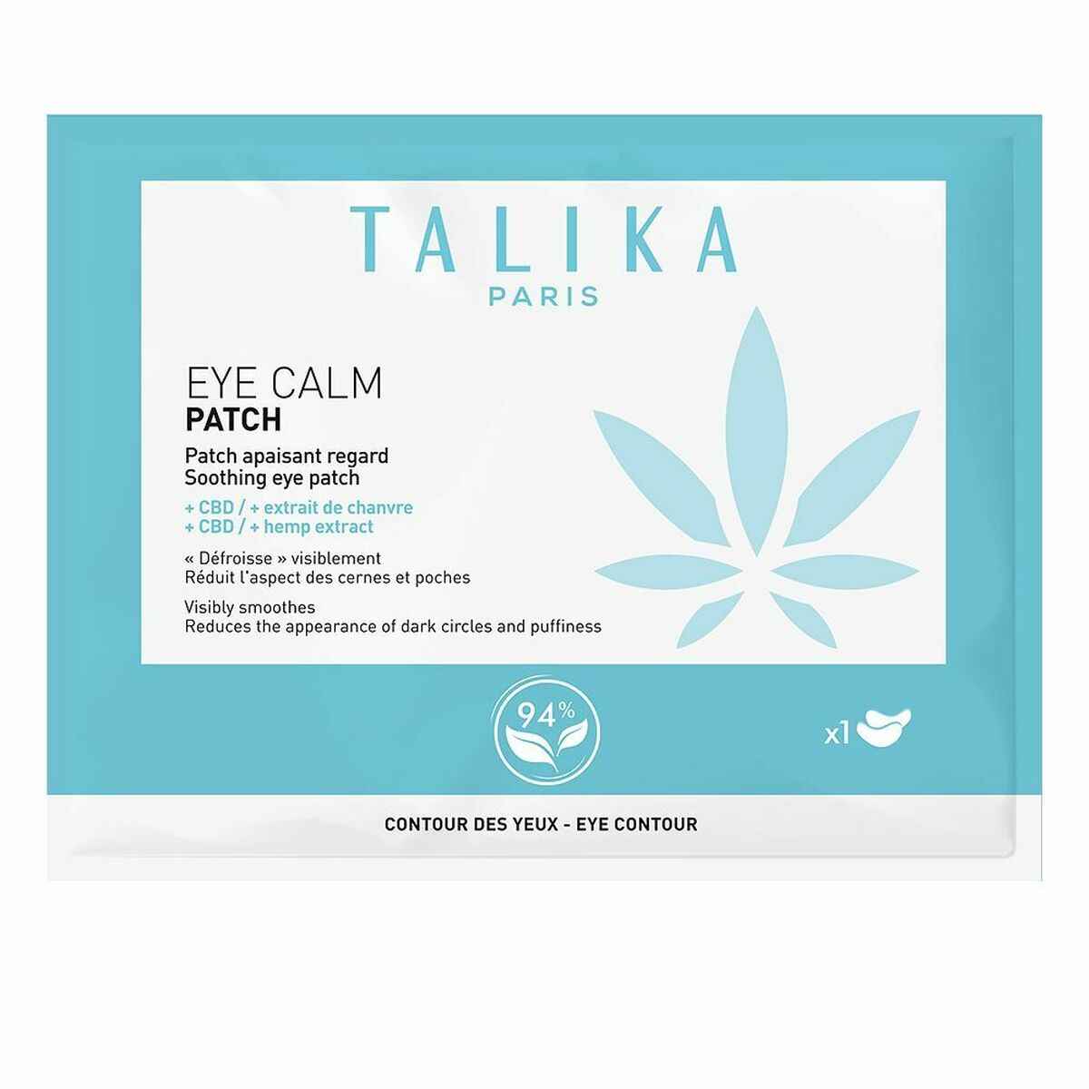 Anti-Wrinkle Patches for the Eye Area Talika Calm Single Dose Talika