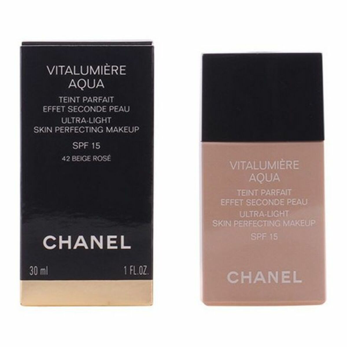 Base de maquillaje líquida Vitalumière Aqua Chanel