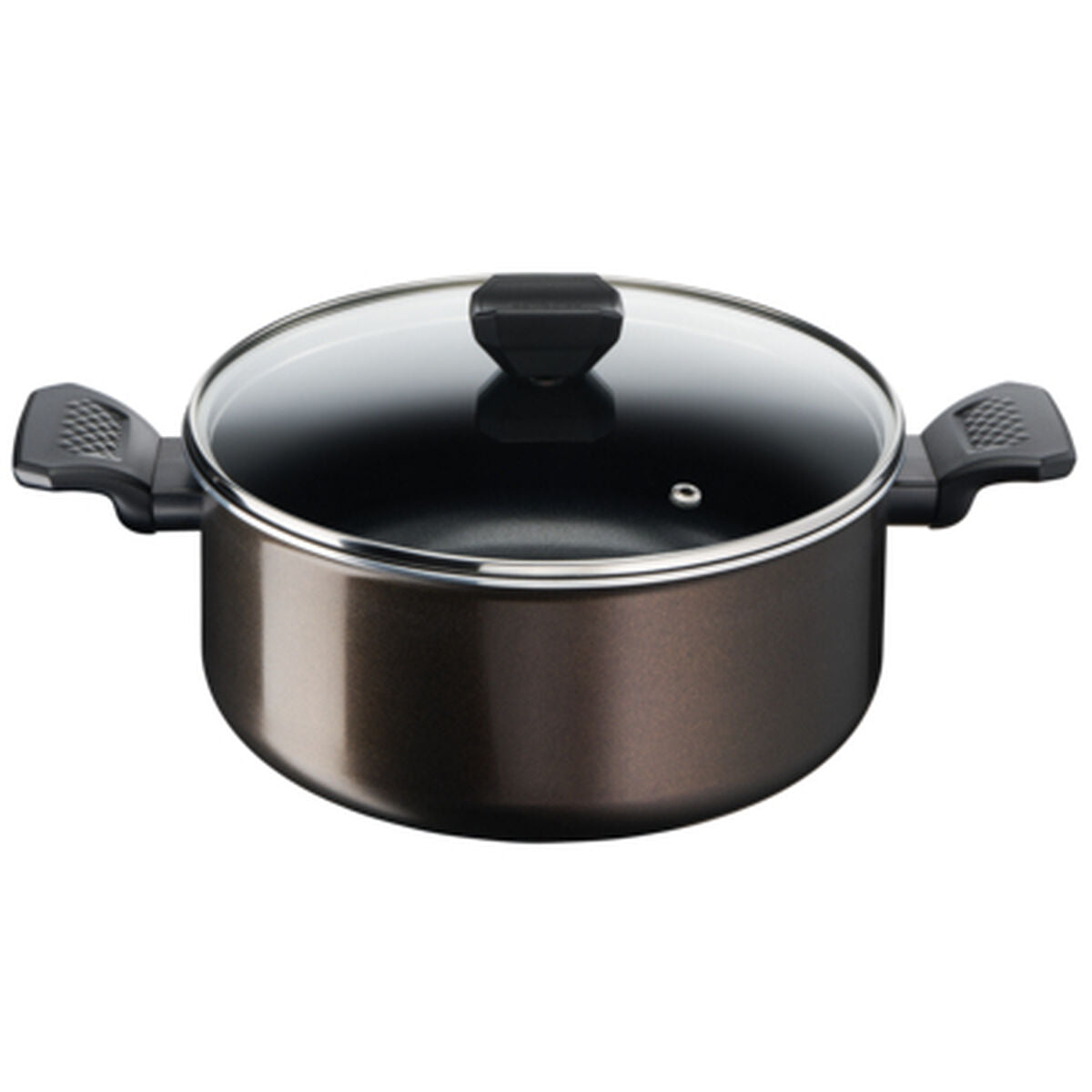 Casserole Tefal B5544602 Black Aluminium 4 Pieces Ø 24 cm Tefal