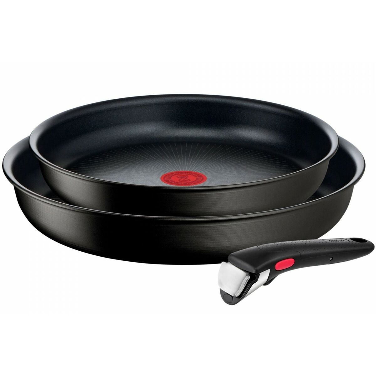 Set of Frying Pans Tefal INGENIO UNLIMITED Ø 22 cm Ø 26 cm Black Tefal