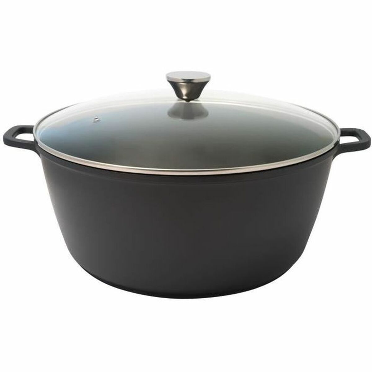 Saucepan Baumalu Black Aluminium Copper Ø 36 cm Baumalu