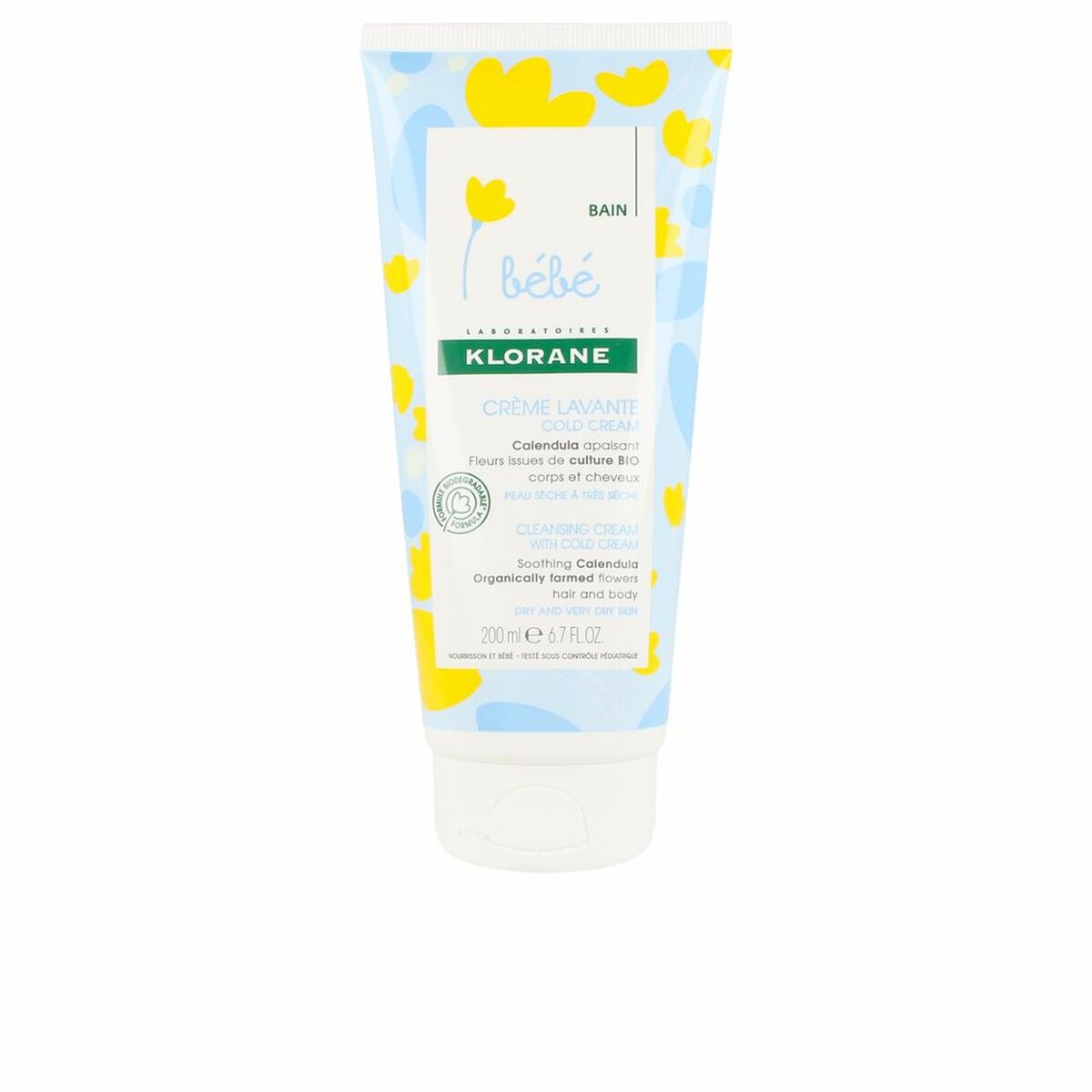 Repair Cream for Babies Klorane Lavante Klorane