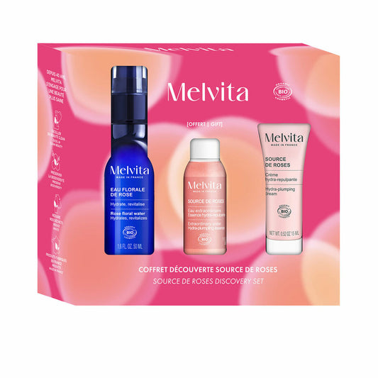 Unisex Cosmetic Set Melvita EAU DE FLEURS 3 Pieces